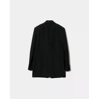 beautiful people wool double cloth change breasted jacket