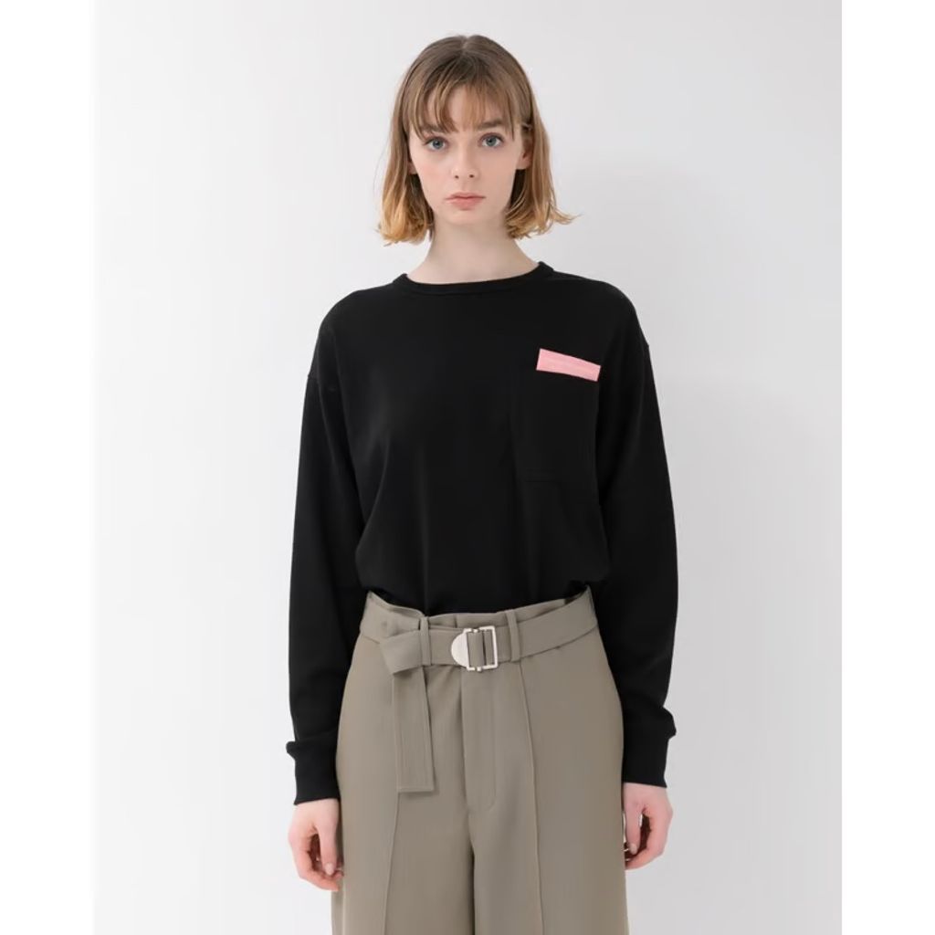 beautiful people suvin compact jersey big QOL tag long T