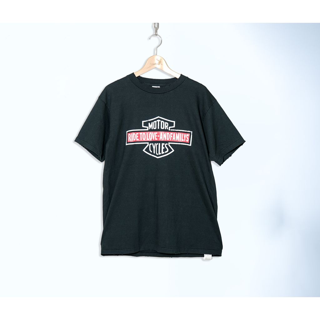 ANDFAMILYS DAMAGE BIG TEE - MOTORCYCLE -