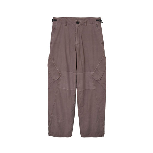 MAGIC STICK REFINED BDU WIDE PANTS (FADE RED BEAN)