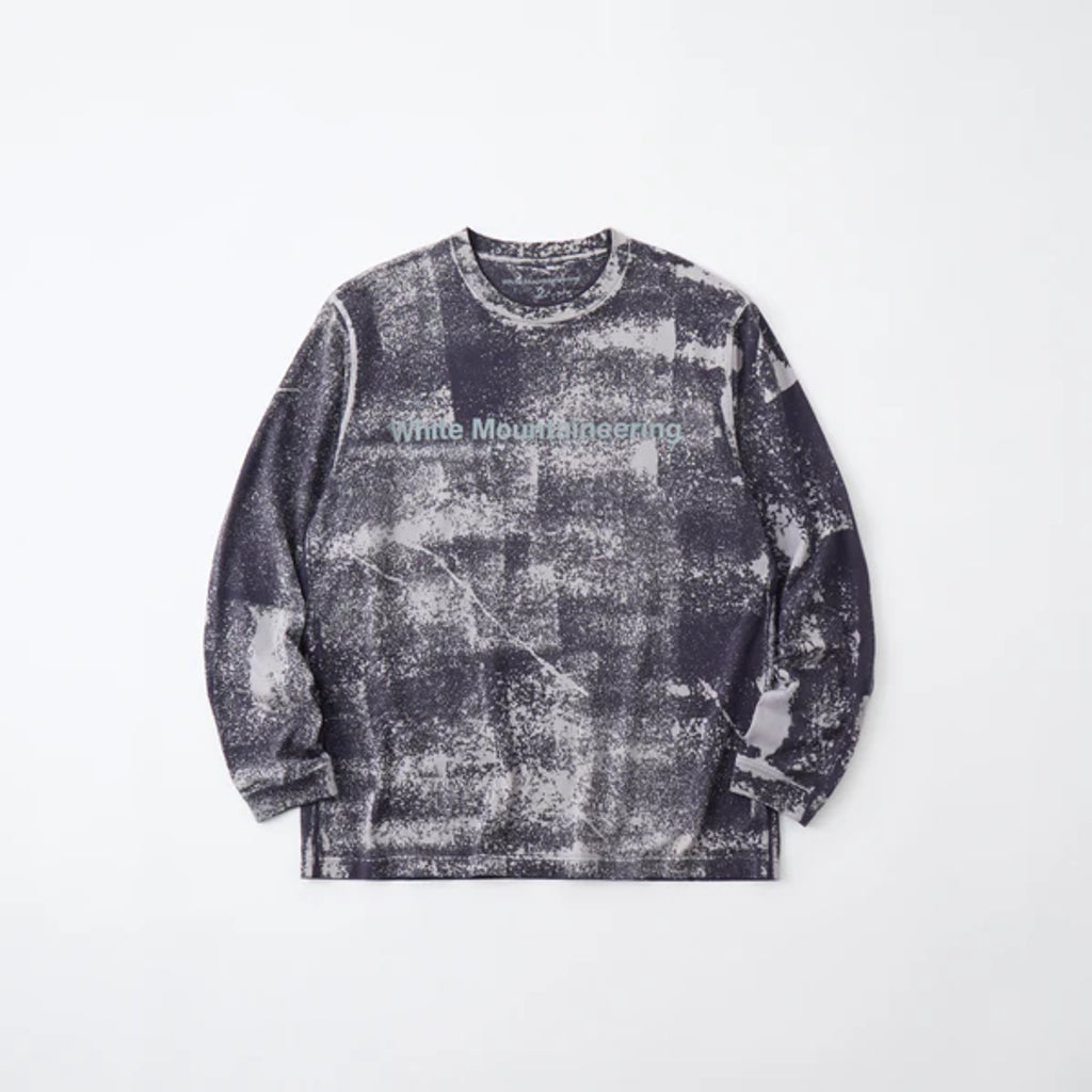 White Mountaineering GARMENT DYE LONG SLEEVE T-SHIRT