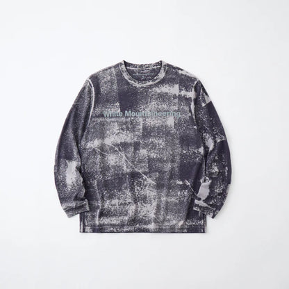White Mountaineering GARMENT DYE LONG SLEEVE T-SHIRT