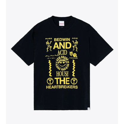 BEDWIN & THE HEARTBREAKERS S/S PRINTED TEE "Acid House"