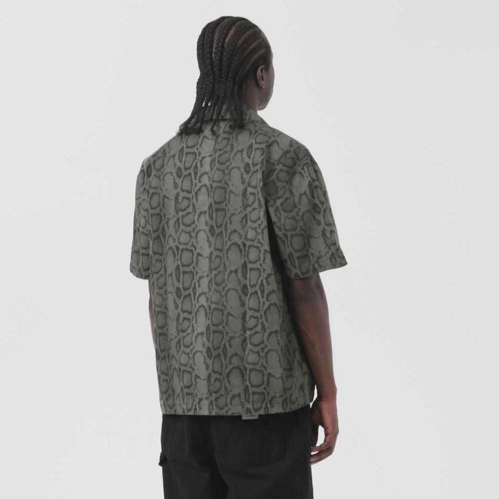 CARHARTT WIP S/S Snake Camo Shirt