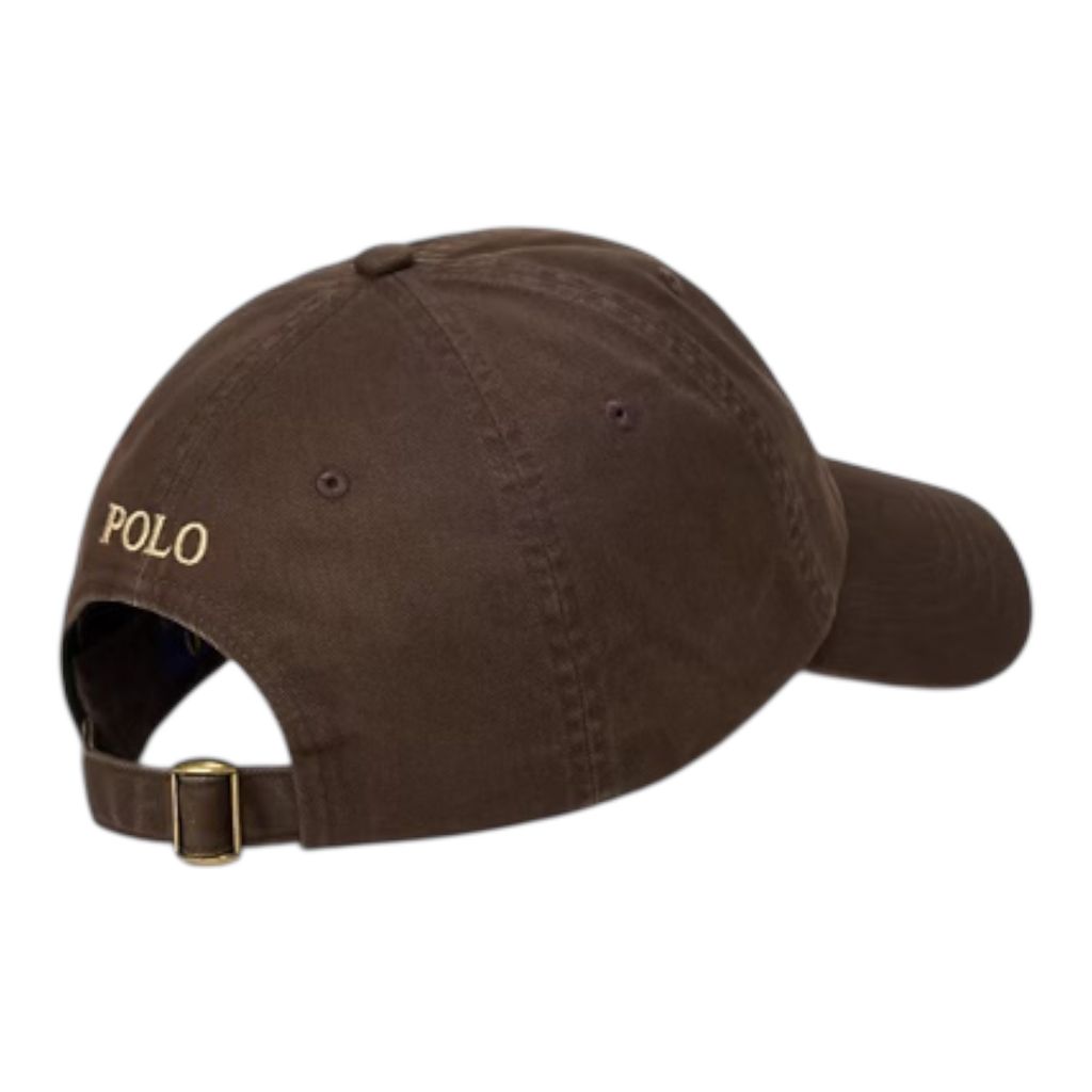 Polo Ralph Lauren ブラウン ベースボールキャップ POLO RALPH LAUREN コットン チノ ベースボール キャップ 200