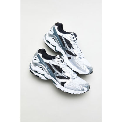 MIZUNO WAVE RIDER 10(ホワイト×ブラック×シルバー)
