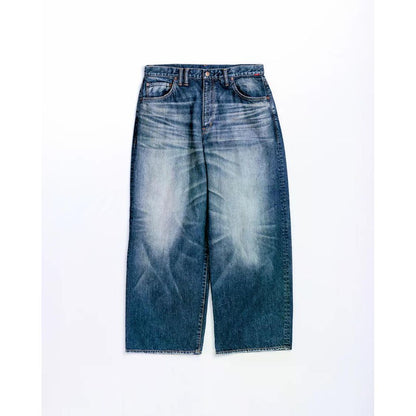 ANACHRONORM AGING WIDE 5P DENIM PANTS INDIGO