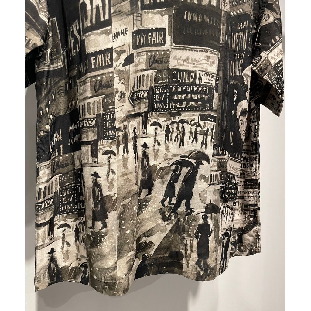 PORTER CLASSIC ALOHA SHIRT TIMES SQUARE