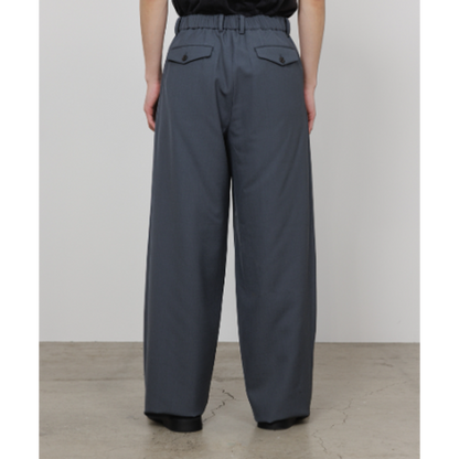 【予約商品】MARKAWARE TRIPLE PLEATED WIDE TROUSERS