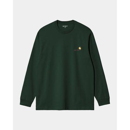 CARHARTT WIP  L/S AMERICAN SCRIPT T-SHIRT
