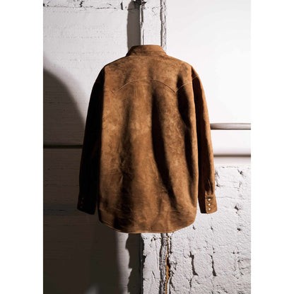 MASSES HORSE LEATHER SHIRT SUEDE