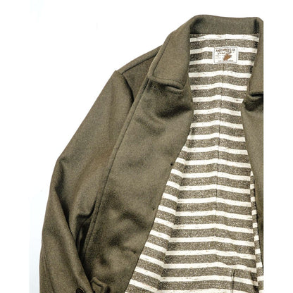 ANDFAMILYS Feather Wool Pea Coat