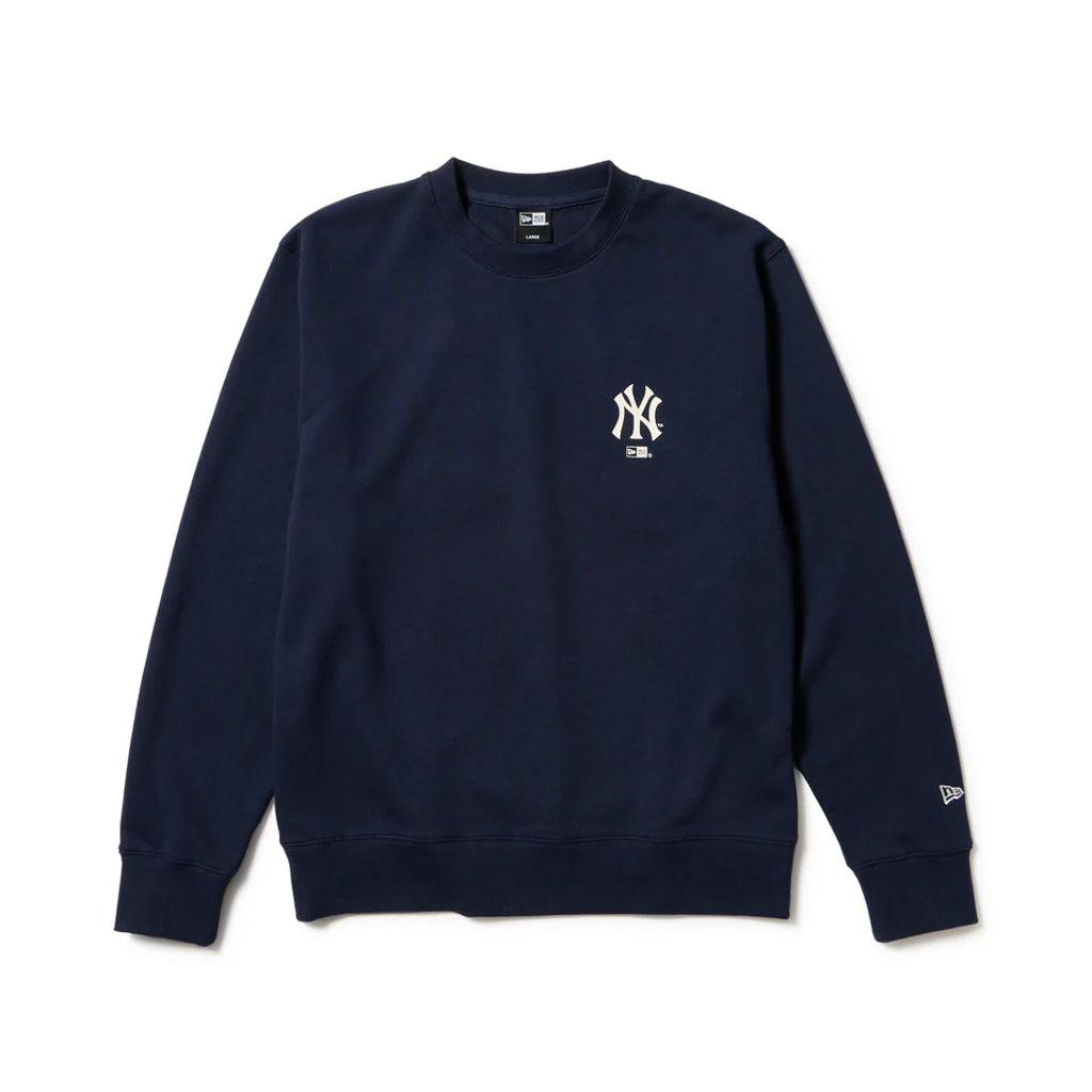 NEW ERA 裏毛 スウェット クルーネック ニューヨーク・ヤンキース ネイビー