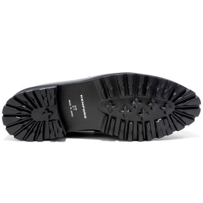 KENFORD MENS TANK SOLE BIT LOAFERS / BLACK PAISLEY
