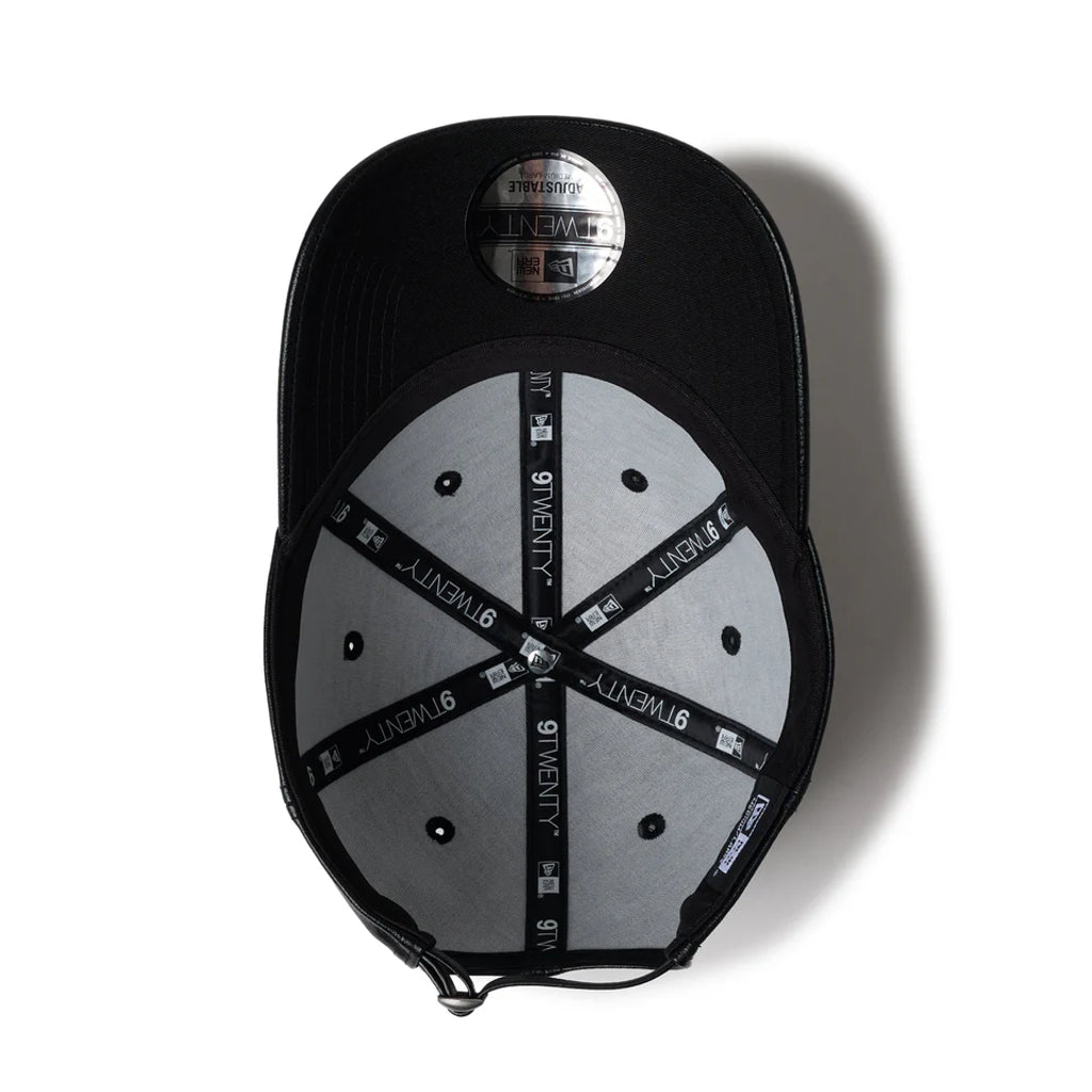 NEW ERA 9TWENTY Synthetic Leather シンセティックレザー ブラック  14667986