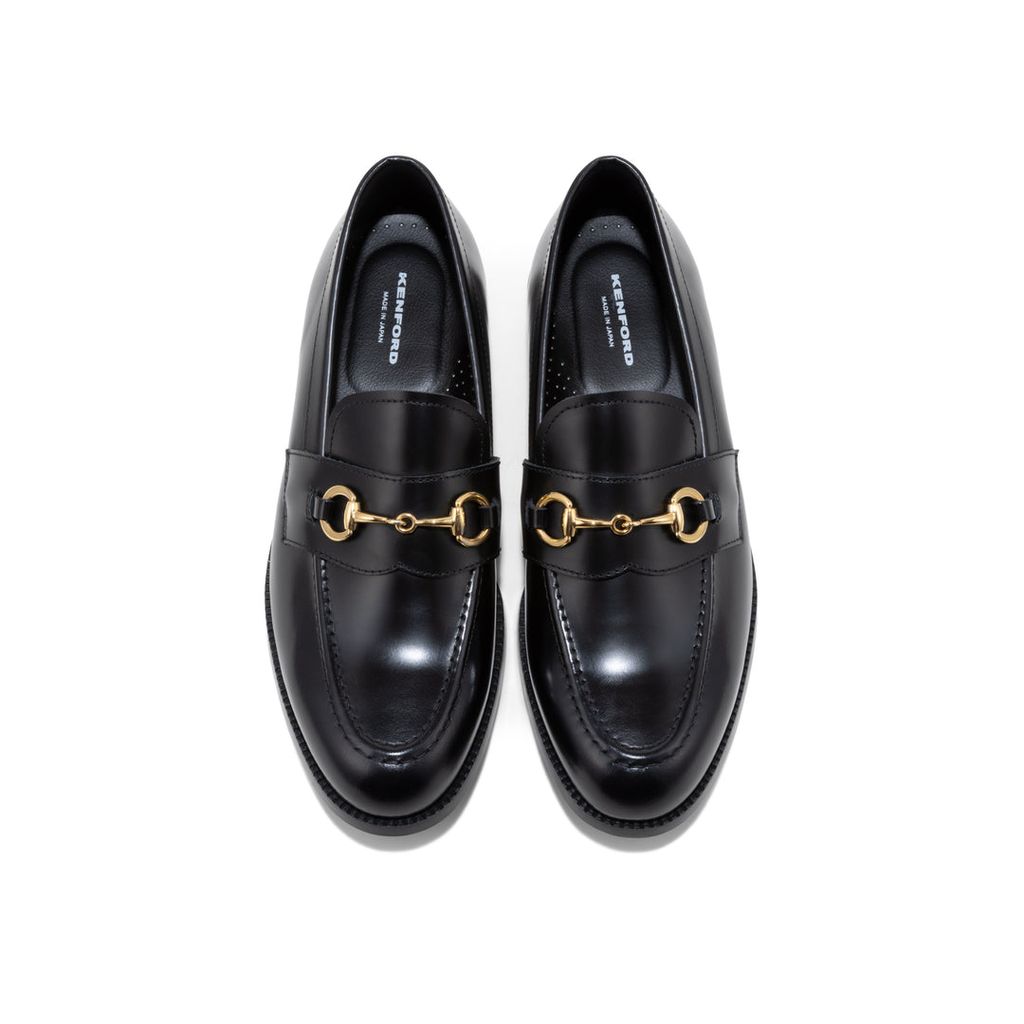 KENFORD MENS BIT LOAFERS / BLACK