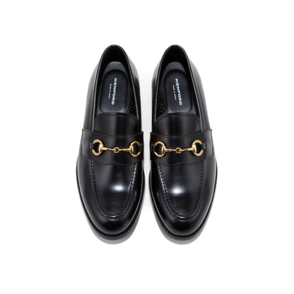 KENFORD MENS BIT LOAFERS / BLACK
