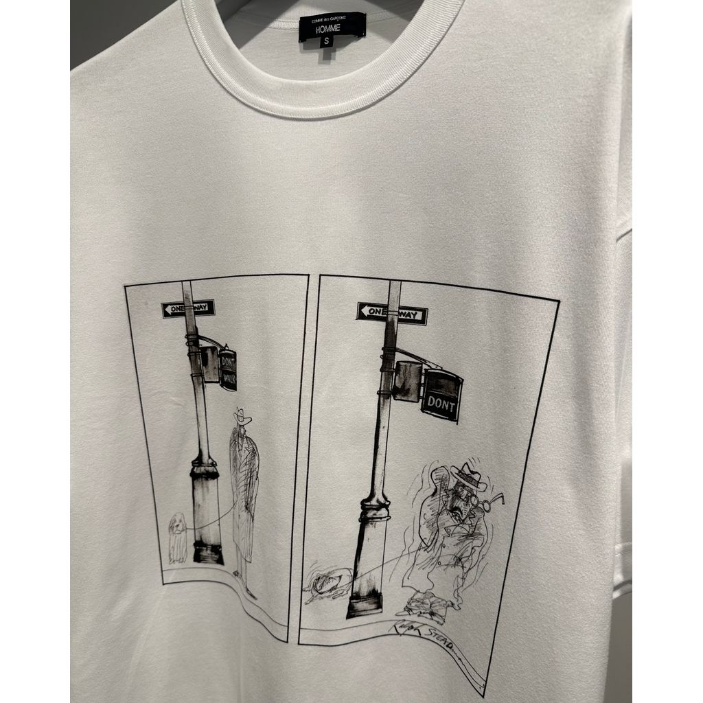 COMME des GARCONS HOMME 「Ralph Steadman」ARTWORK PRINT T-SHIRT（A Pattern）