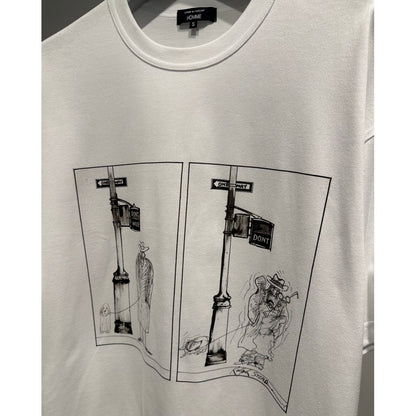 COMME des GARCONS HOMME 「Ralph Steadman」ARTWORK PRINT T-SHIRT（A Pattern）