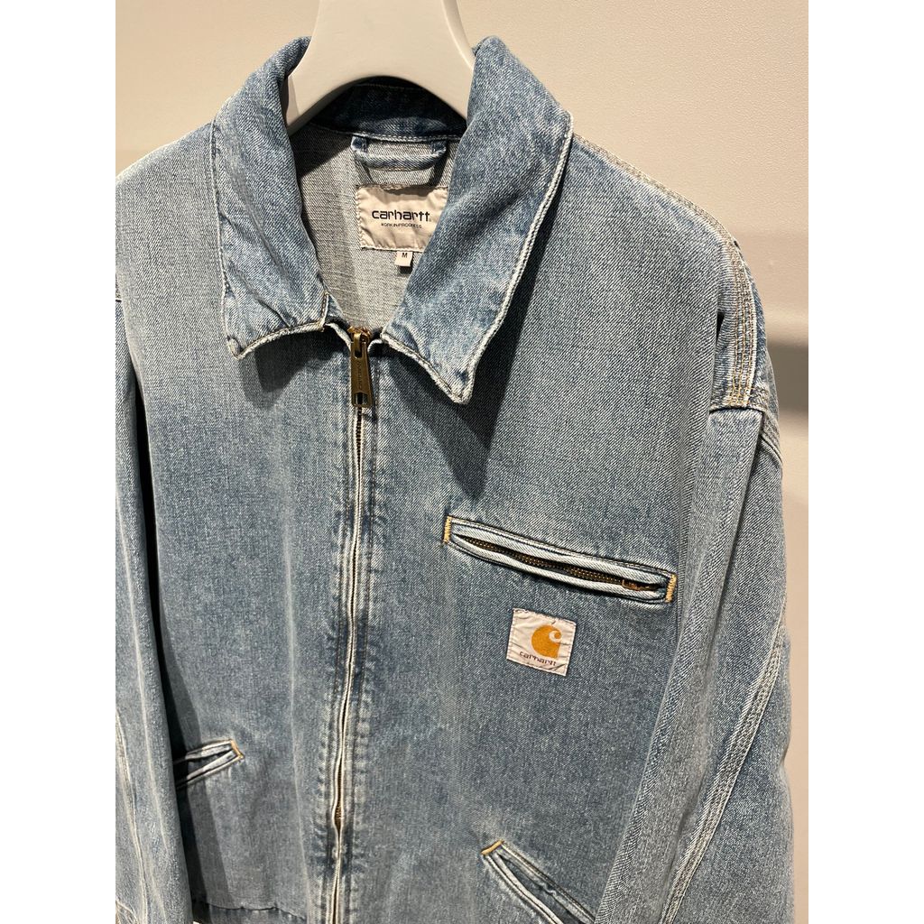 CARHARTT WIP OG Detroit Jacket (Blue Burst Washed)