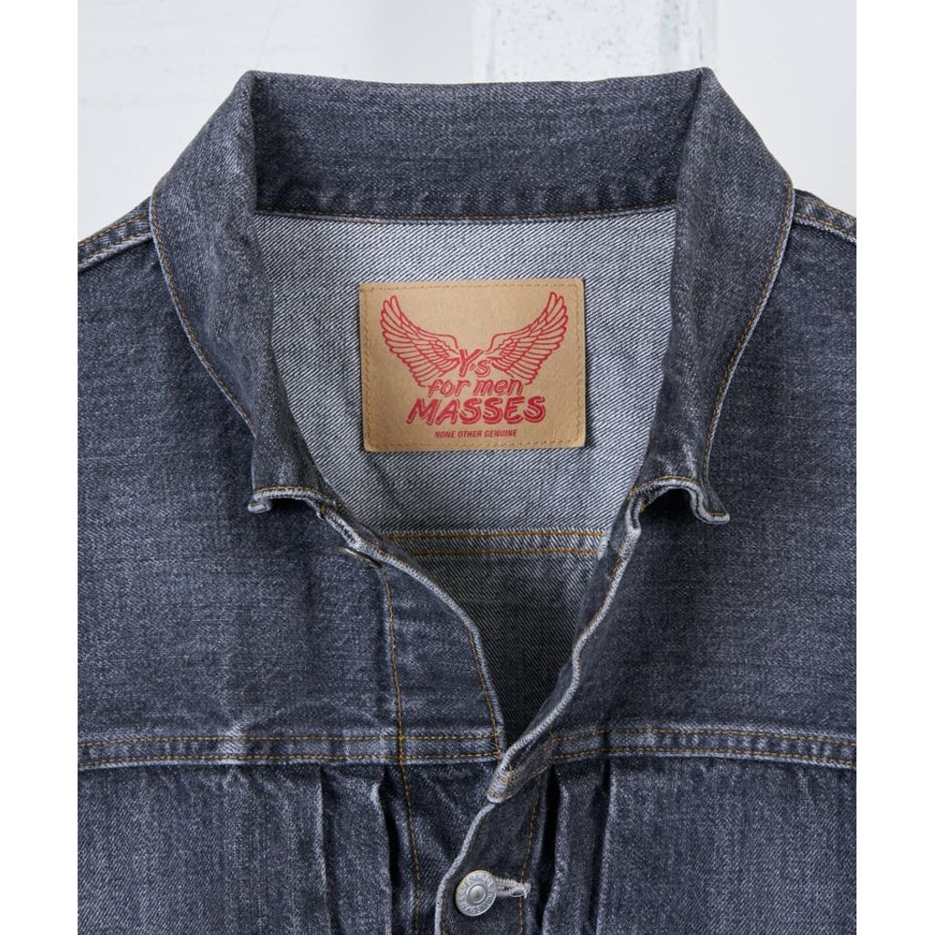 Y's for men × masses DENIM JACKET H.WASH
