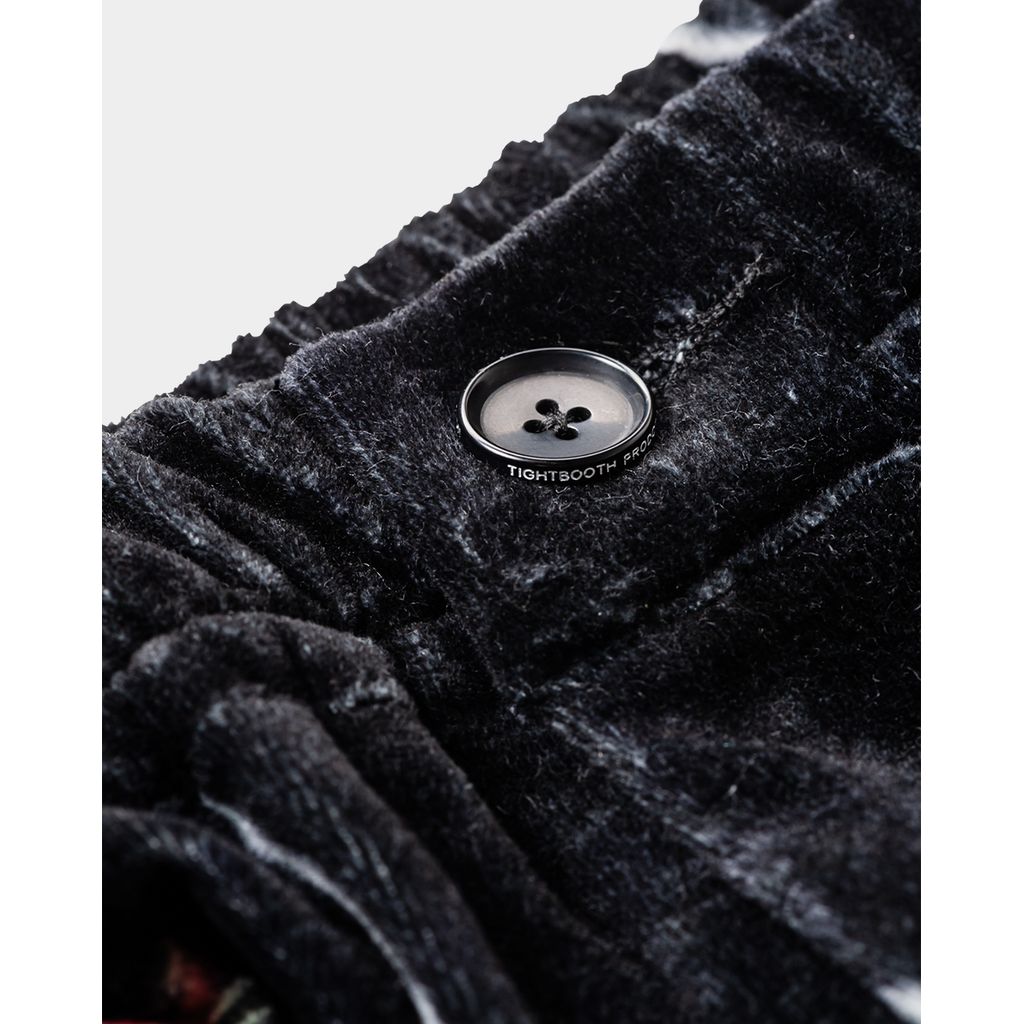 TIGHTBOOTH DOGWOOD VELOUR BALLOON PANTS – MAROON WEBSTORE