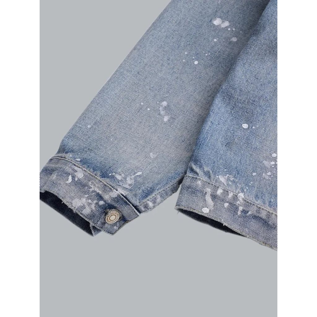 New Manual T-BACK DENIM JACKET