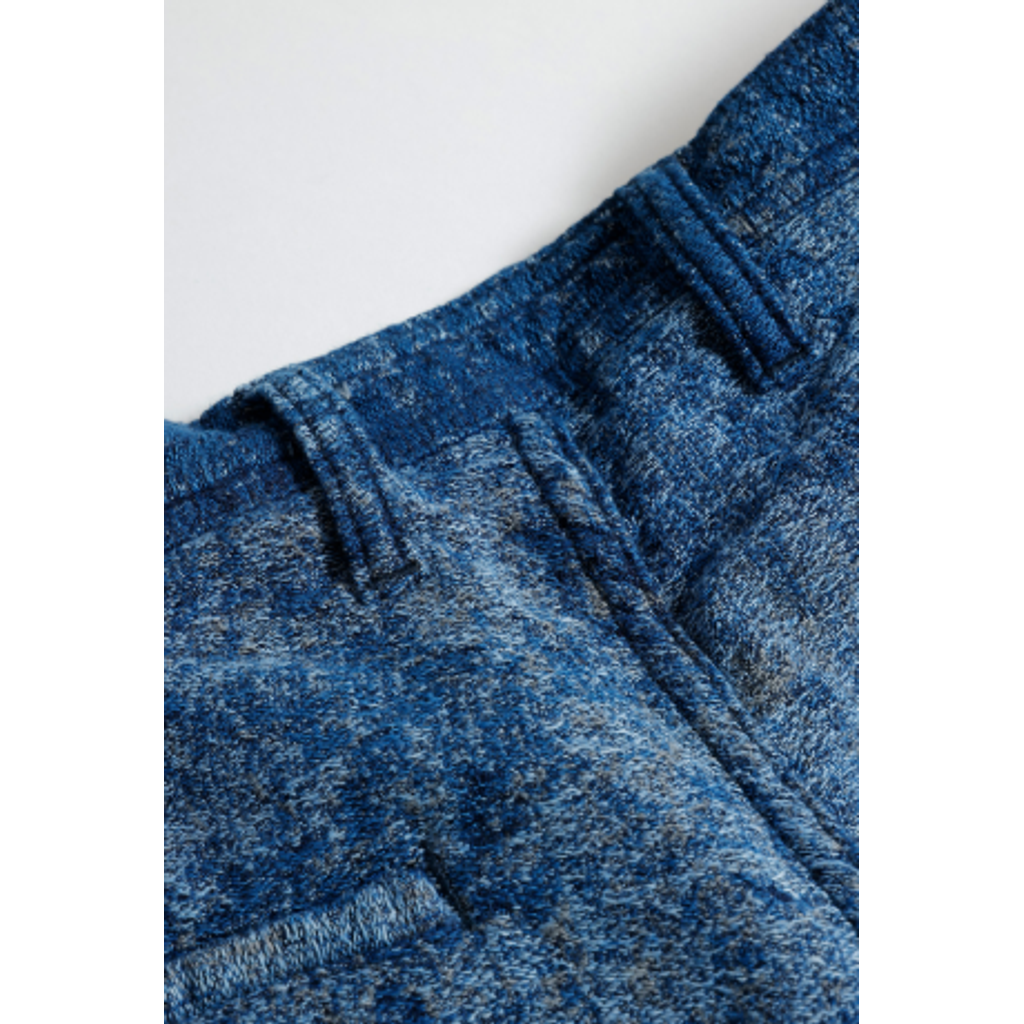 FDMTL BORO JAQUARD WIDE PANTS RINSE