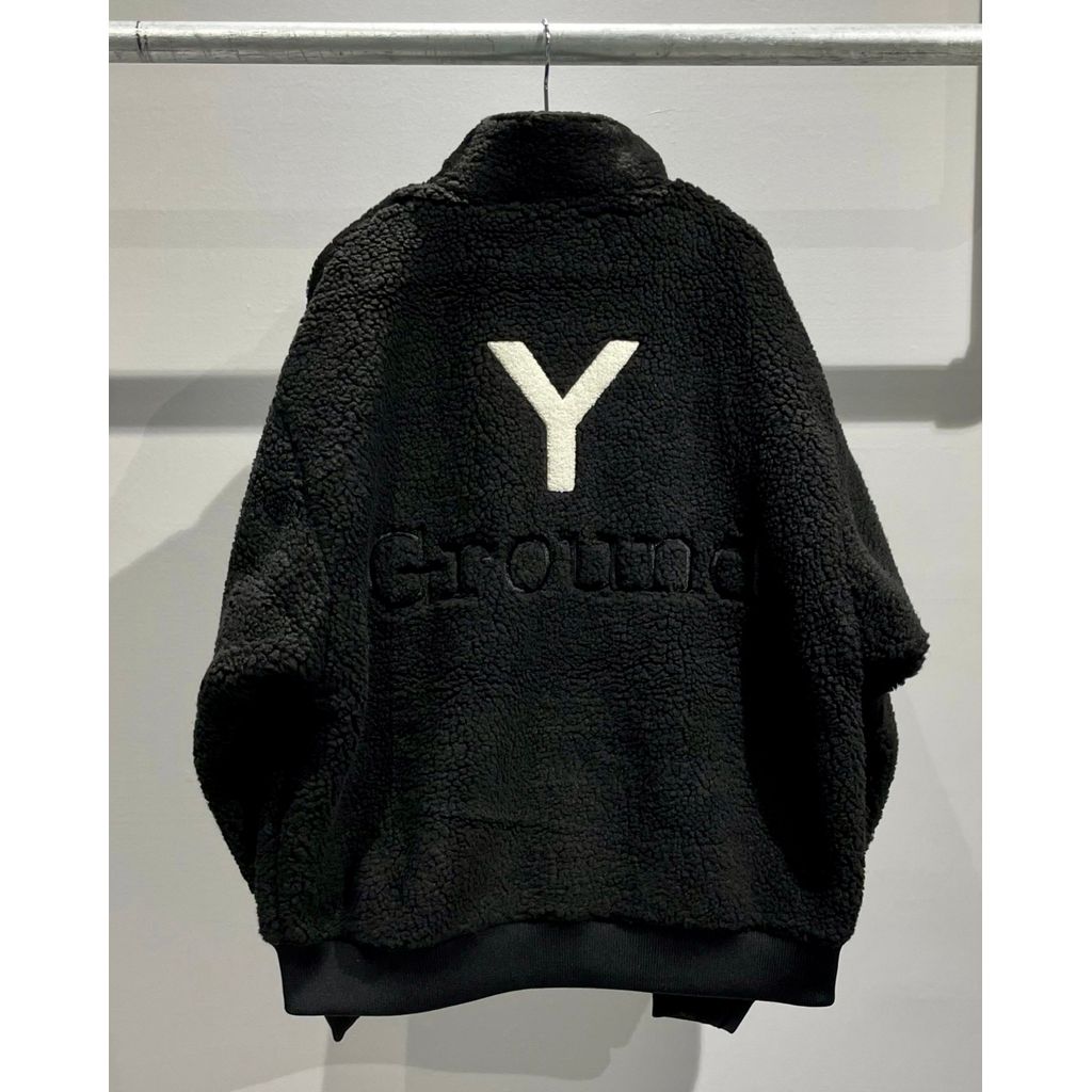 Ground Y × NEWERA BOA BLOUSON GY LOGO