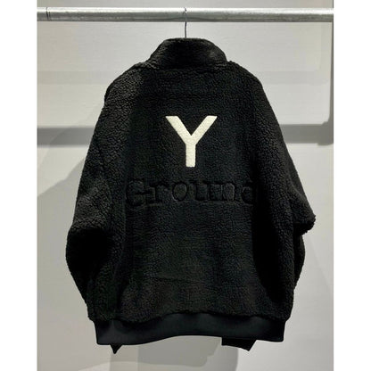 Ground Y × NEWERA BOA BLOUSON GY LOGO