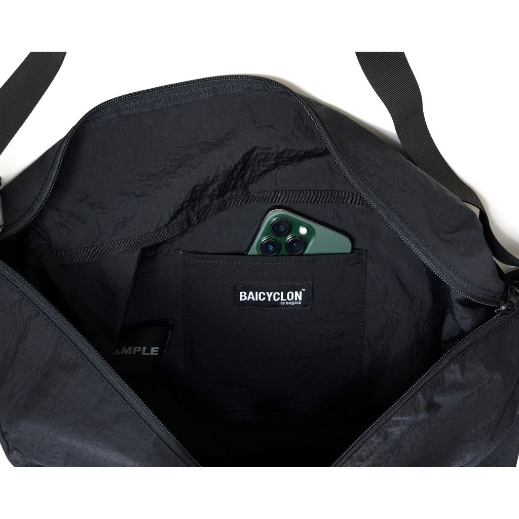 BAICYCLON by Bagjack  SHOULDER BAG / NCL-07 BLACK2 (100D NYLON CORDURA HEAVY WASHER)