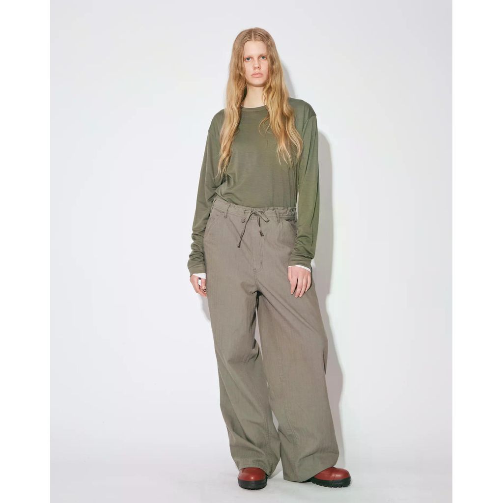 beautiful people washable wool jersey crew neck top