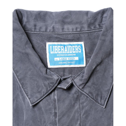 Liberaiders  GARMENT DYED TRUCKER JACKET