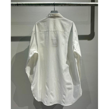 Ground Y COTTON BROAD CLOTH BIG COLLAR SHIRT