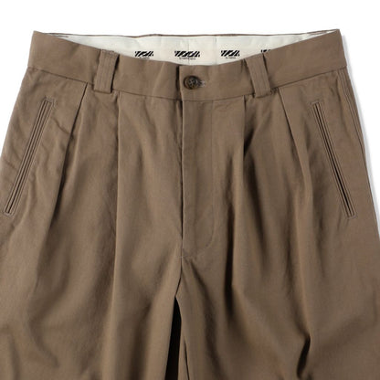 is-ness KERSEY STRAIGHT PANTS