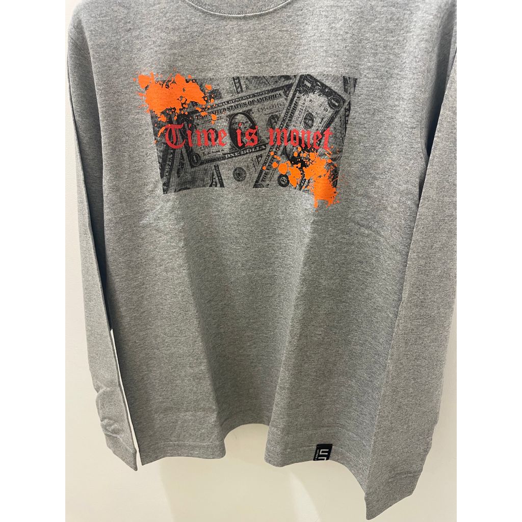 UN TIME IS MONEY L/S TEE