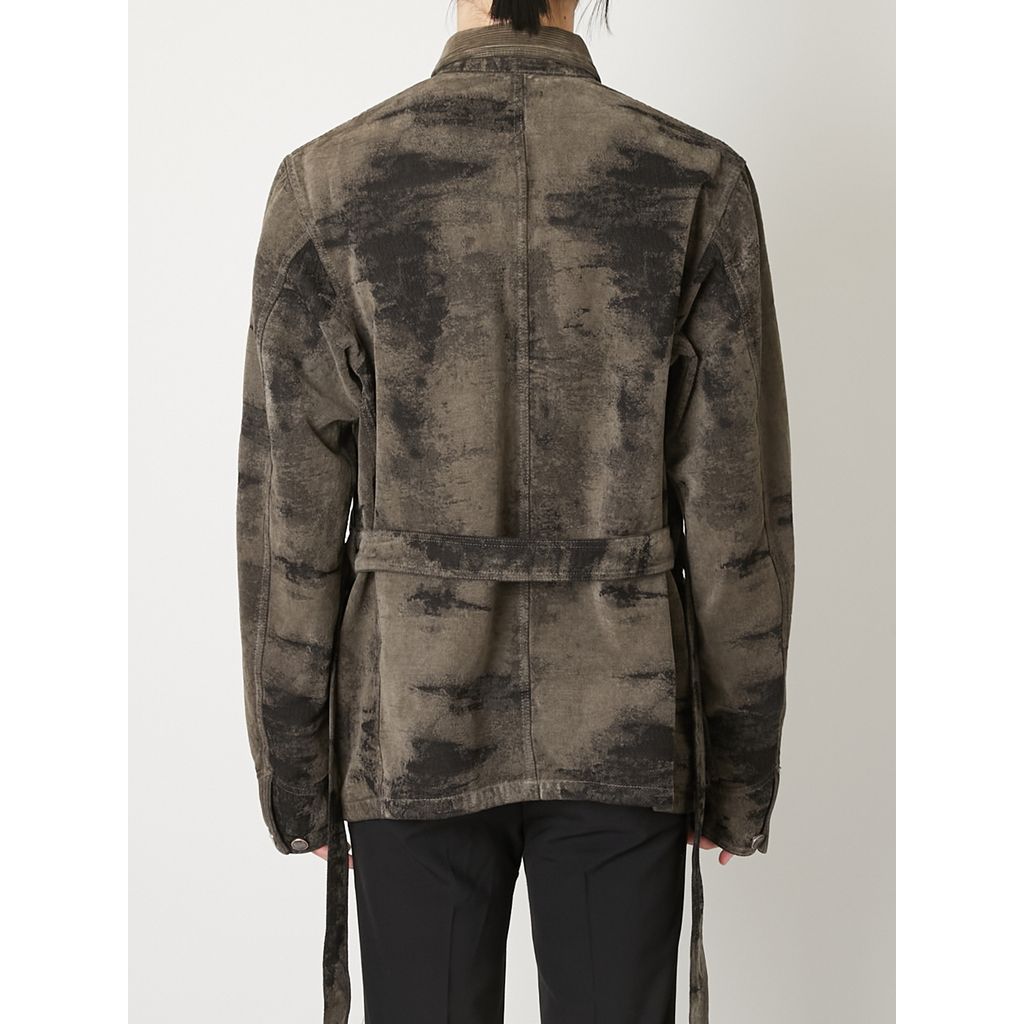 TAAKK MOLE JACQUARD DENIM BLOUSON