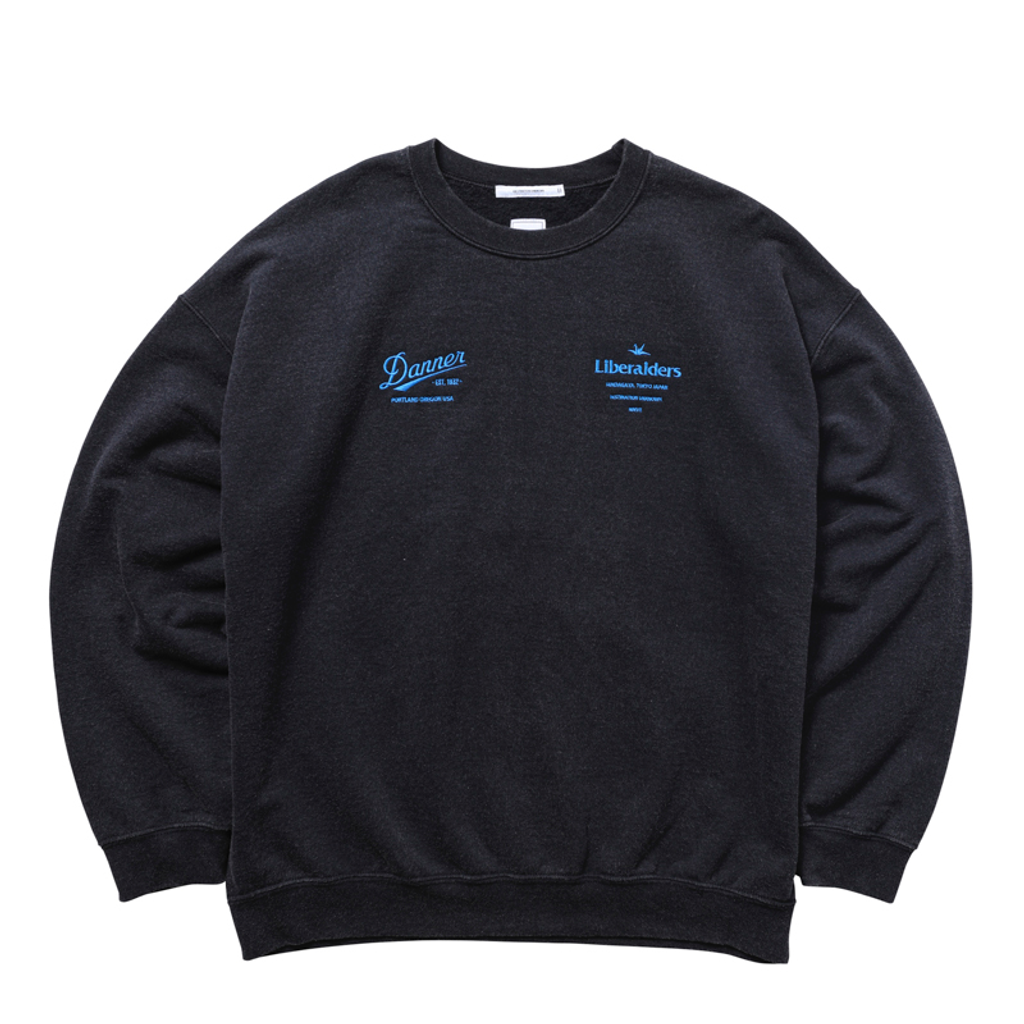 Liberaiders x danner LOGO CREWNECK