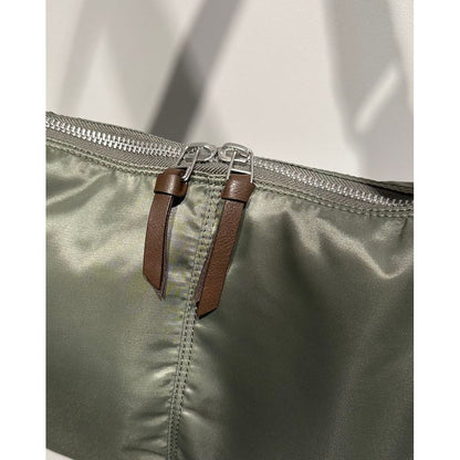 COMME des GARCONS HOMME COTTON NYLON TWILL SHOULDER BAG（KAHKI）