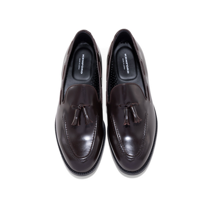 KENFORD MENS TASSEL LOAFERS / WINE