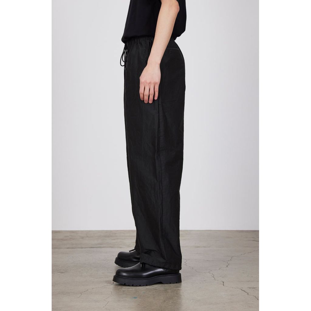 MARKA ORGANIC COTTON SILK HIGH COUNT TYPEWRITER COCOON WIDE EASY PANTS