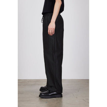 MARKA ORGANIC COTTON SILK HIGH COUNT TYPEWRITER COCOON WIDE EASY PANTS