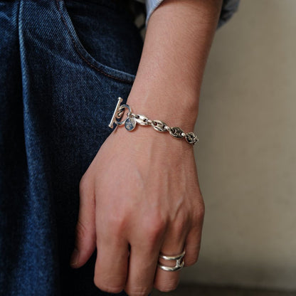 XOLO JEWELRY Caviar Link Bracelet 8mm17cm