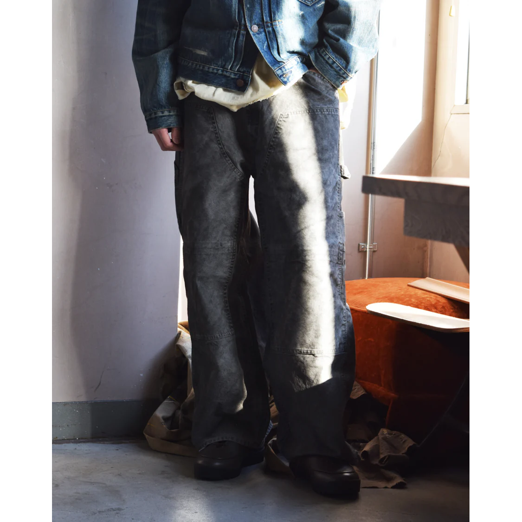 ANACHRONORM AN419 PIGMENT DYED DUCK PAINTER PANTS