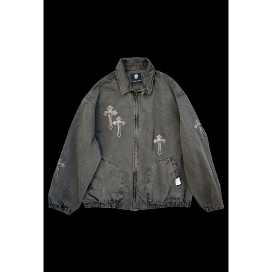 TALKING ABOUT THE ABSTRACTION 3D CROSS JACKET