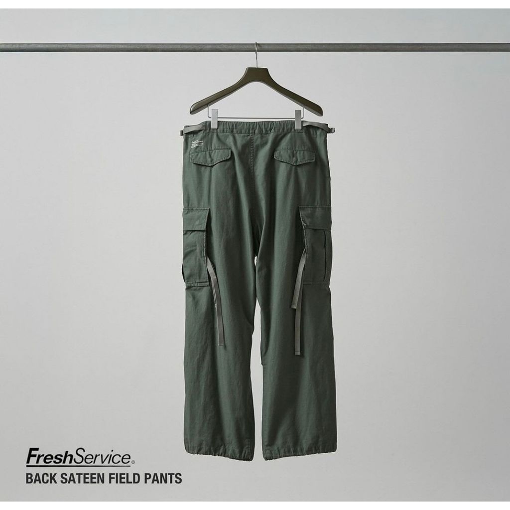 FreshSevice "BACK SATEEN FIELD PANTS"