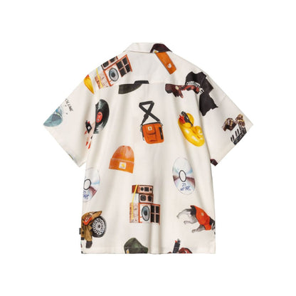 CARHARTT WIP  S/S Jacob Rochester Print Shirt