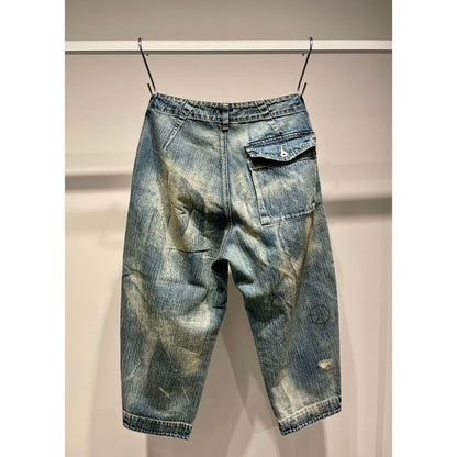 PORTER CLASSIC STEINBECK DENIM POCKET PANTS VINTAGE CUSTOM