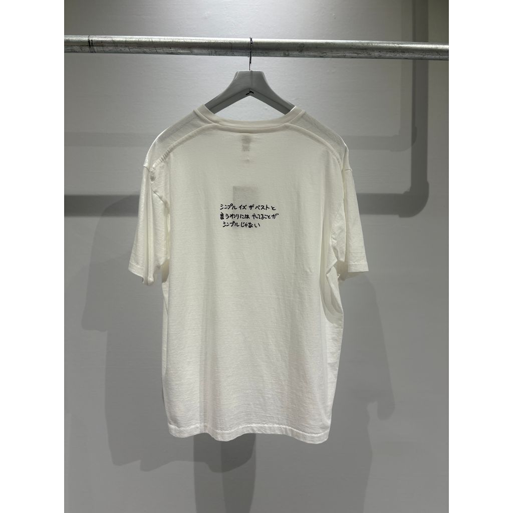 YAECA　丸胴Tシャツ　Ken Kagami