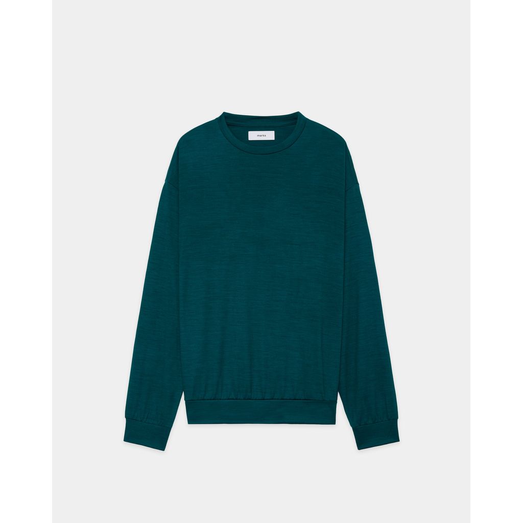 marka 2/72 Wool Single Jersey Washable Crew Neck
